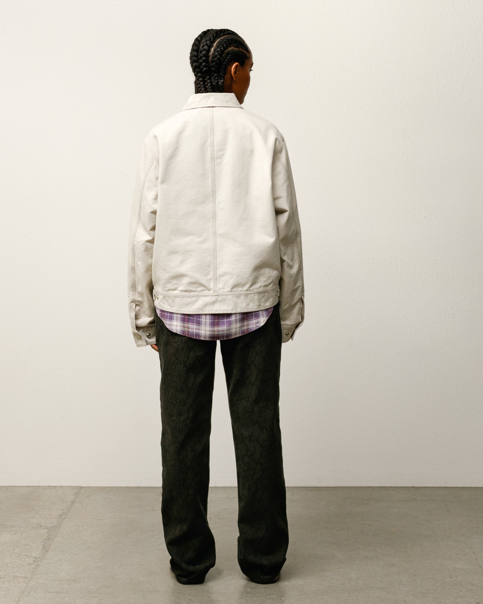 WORK JACKET COLLARED